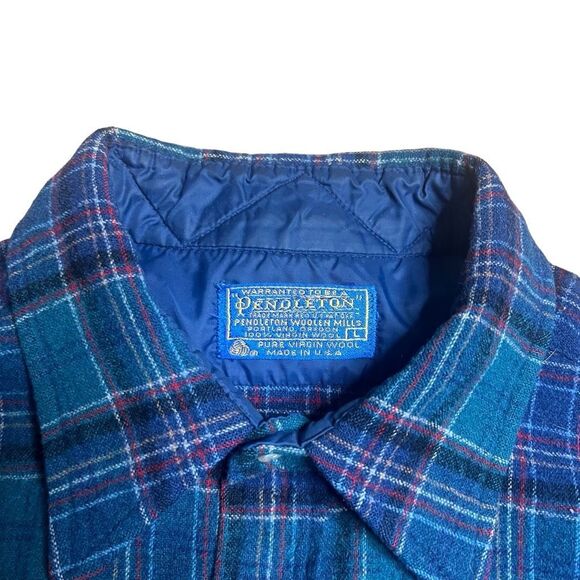 4 Item Pendleton Flannel Shirt Bundle Mens Large - Picture 5 of 9